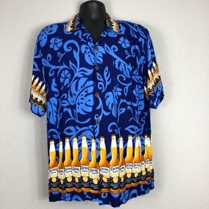 Corona Hawaiian Print Style